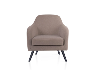 PREMIERE - Upholstered fabric armchair with armrests by 5A Design - view 2